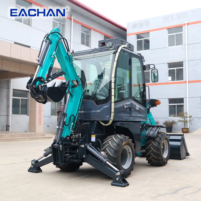 Agriculture Farming Working - EACHAN CE/EPA Dizel Kazıcı Yükleyiciler Hidrolik