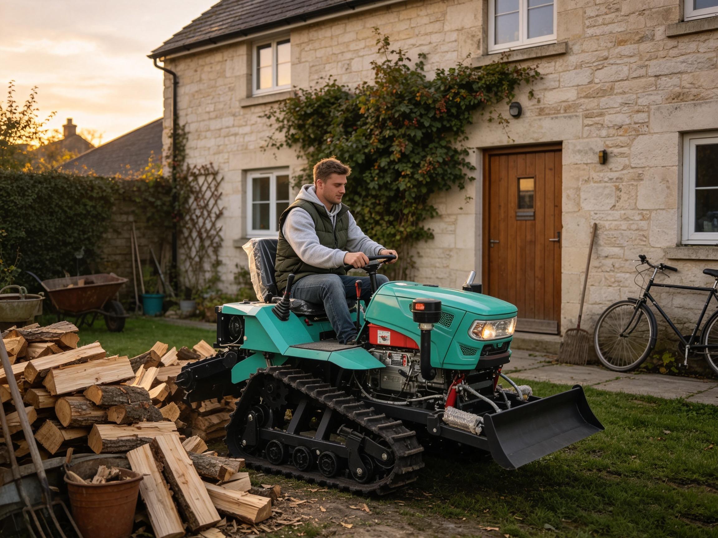 Agriculture.Farming Design - 45HP Dizel Paletli Tarım Traktörü, Yamaç