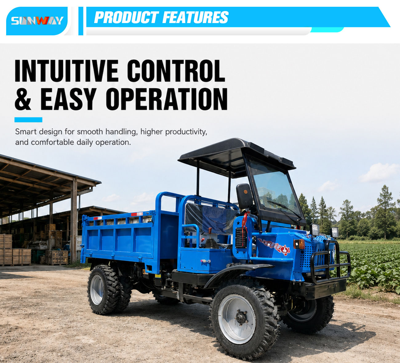 Fabrika Tedarikli 800CC 4WD UT - Agriculture Farming Working incelemesi ve fiyatı