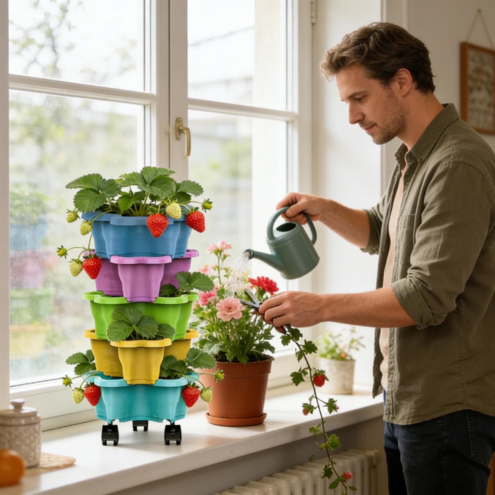 Dikey Saksı Kulesi Hava Koşull - Agriculture Vertical Farming incelemesi ve fiyatı