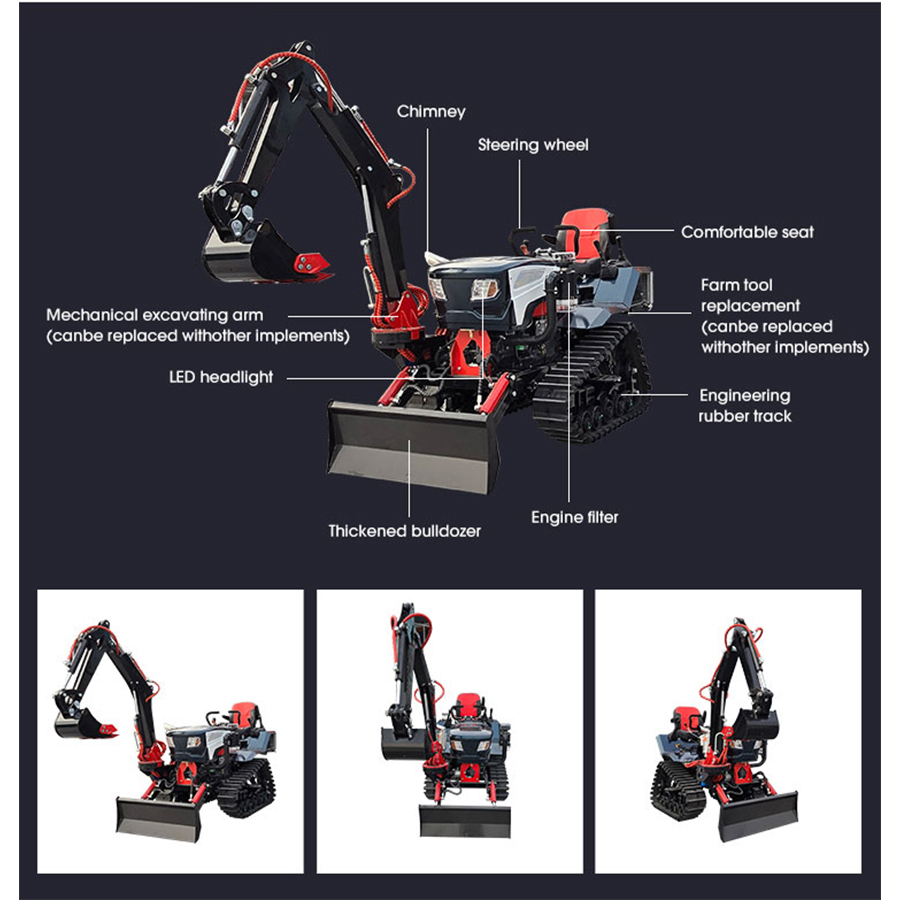 45HP Dizel Paletli Tarım Trakt - Agriculture.Farming Design incelemesi ve fiyatı